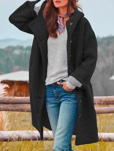Jacinthe™ - ELEGANT LONG SLEEVE COAT WITH BUTTONS
