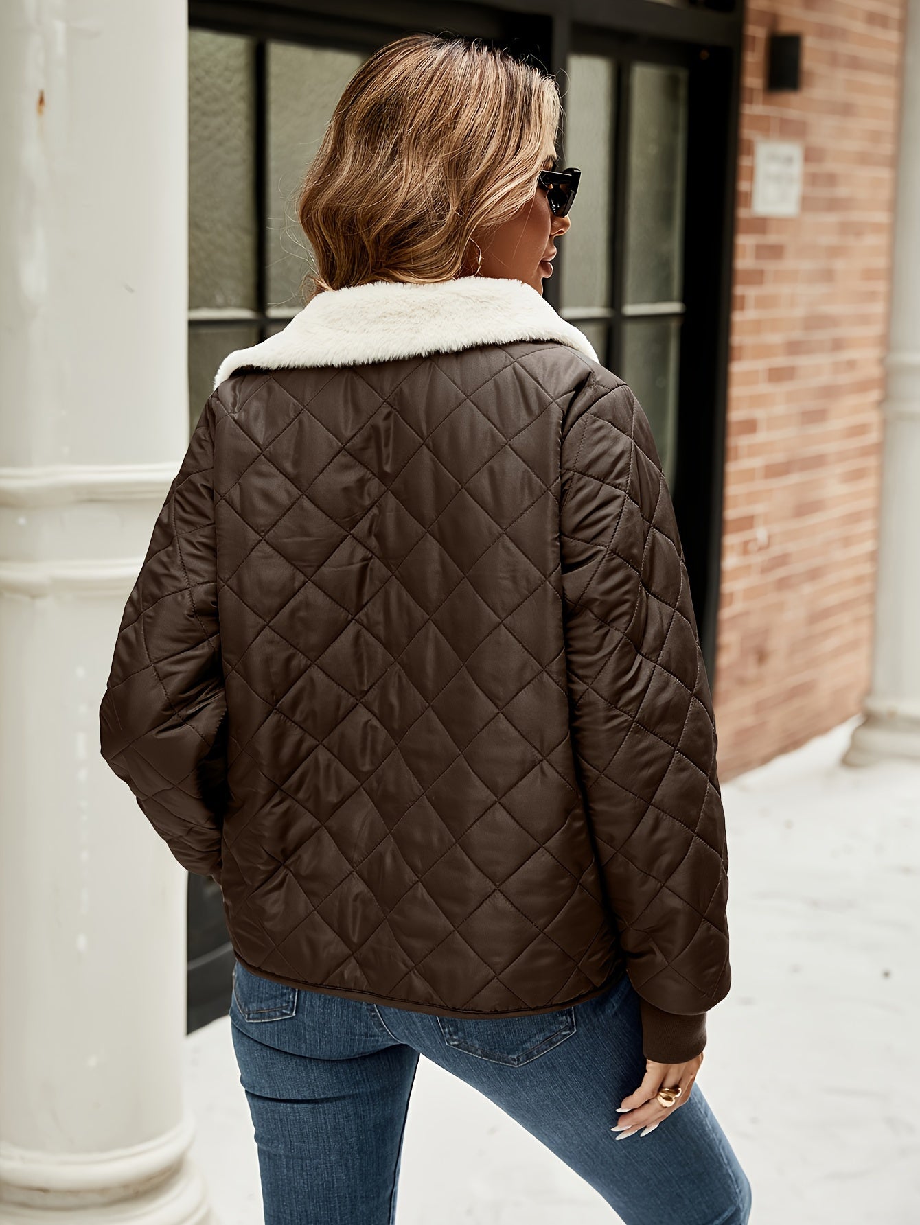 Cindy - Short Plush Jacket