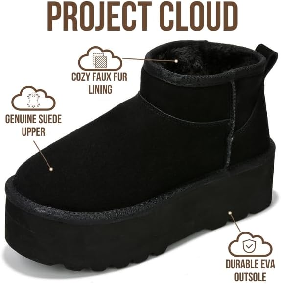 Huggy - Anti-Slip Memory Foam Insole Ankle Boots