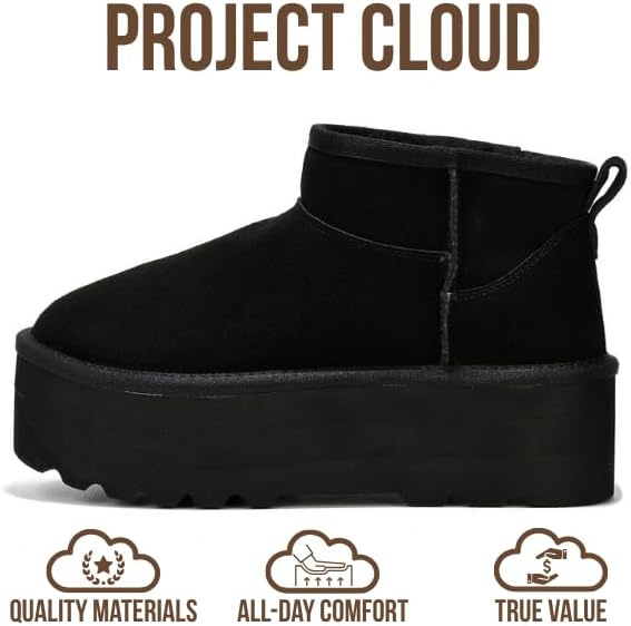 Huggy - Anti-Slip Memory Foam Insole Ankle Boots