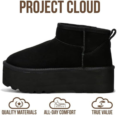 Huggy - Anti-Slip Memory Foam Insole Ankle Boots