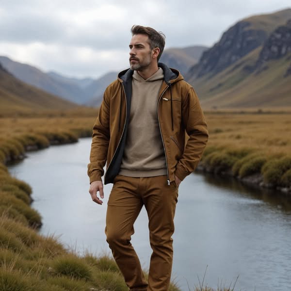 Lucas - Stylish Hooded Jacket For Men