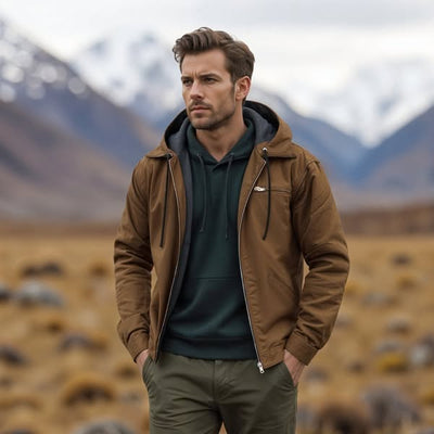 Lucas - Stylish Hooded Jacket For Men