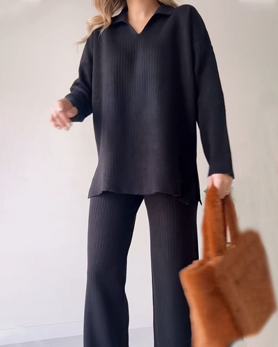 CORIA - Casual two-piece knitwear set