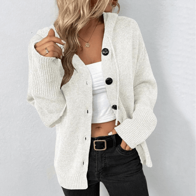 Brittan - Knit Cardigan with Buttons