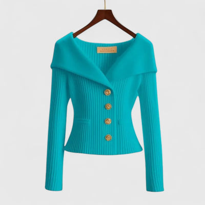 Lake - ELEGANT CARDIGAN WITH SOPHISTICATED STYLE