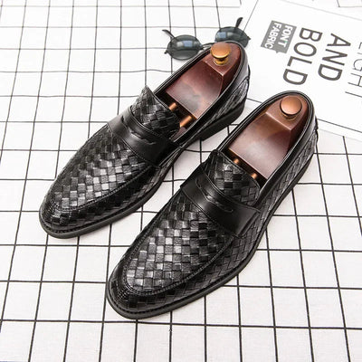 Mariano - Milano Woven Leather Loafer