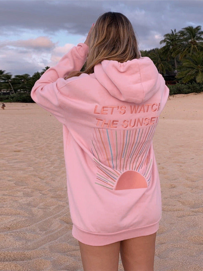 Emily – Soft Sunset Hoodie