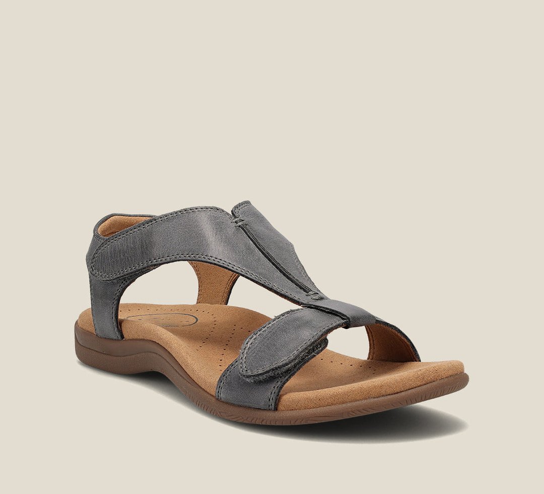 Giulia - Casual leather orthopedic sandals