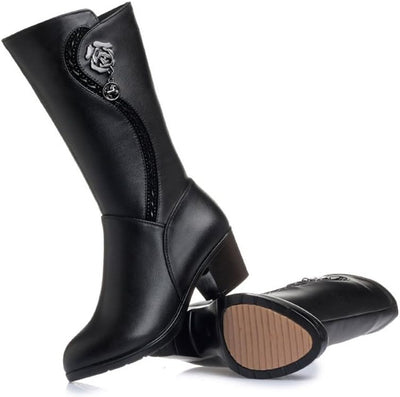 Leigh - Wool Lined Winter Boots