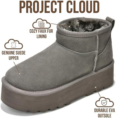 Huggy - Anti-Slip Memory Foam Insole Ankle Boots