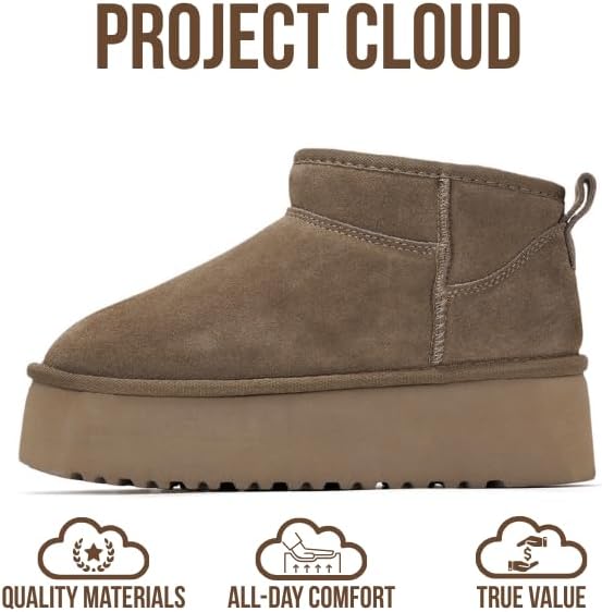 Huggy - Anti-Slip Memory Foam Insole Ankle Boots