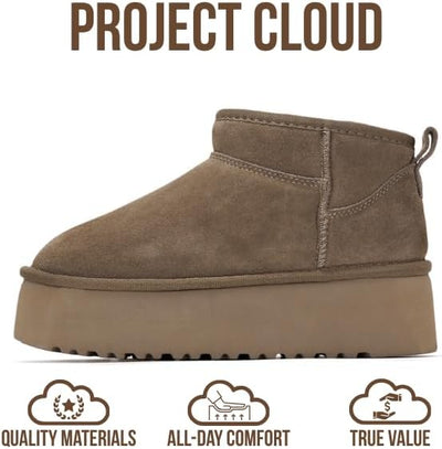 Huggy - Anti-Slip Memory Foam Insole Ankle Boots