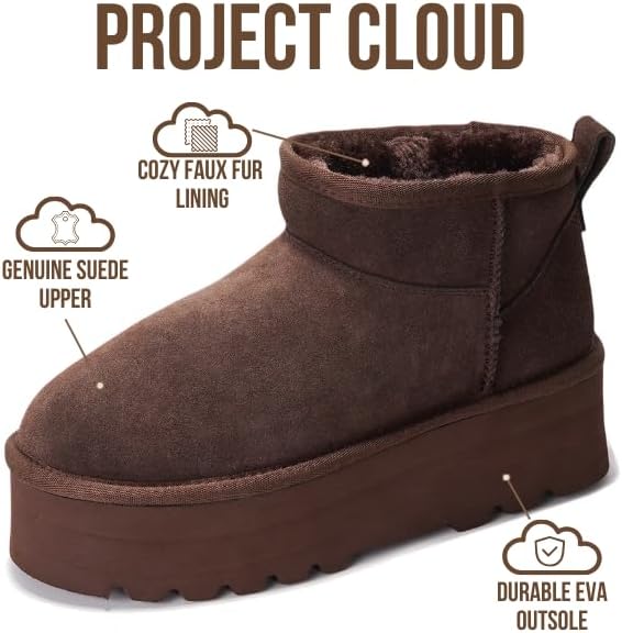 Huggy - Anti-Slip Memory Foam Insole Ankle Boots