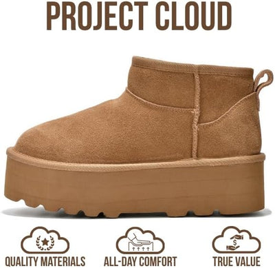 Huggy - Anti-Slip Memory Foam Insole Ankle Boots