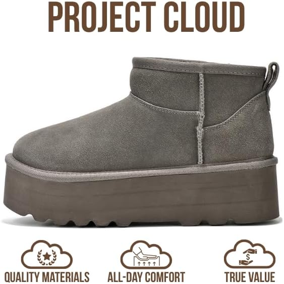Huggy - Anti-Slip Memory Foam Insole Ankle Boots