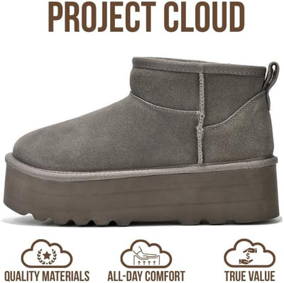 Huggy - Anti-Slip Memory Foam Insole Ankle Boots
