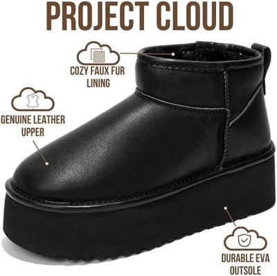 Huggy - Anti-Slip Memory Foam Insole Ankle Boots