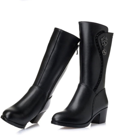 Leigh - Wool Lined Winter Boots