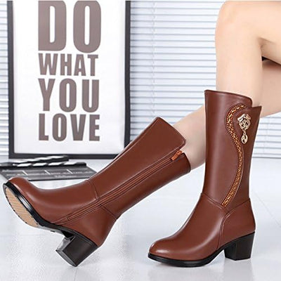 Leigh - Wool Lined Winter Boots