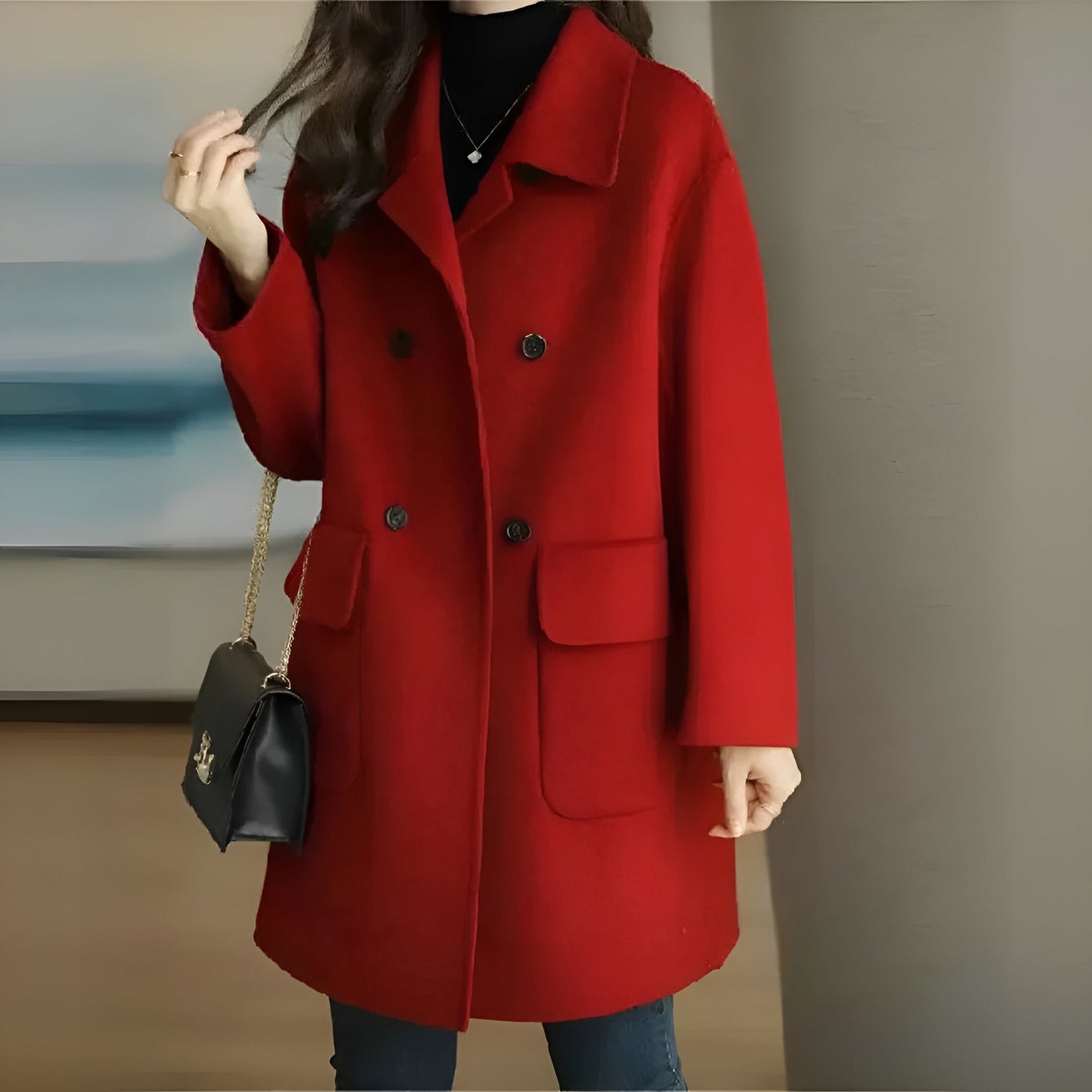 Camille - An elegant and warm winter coat
