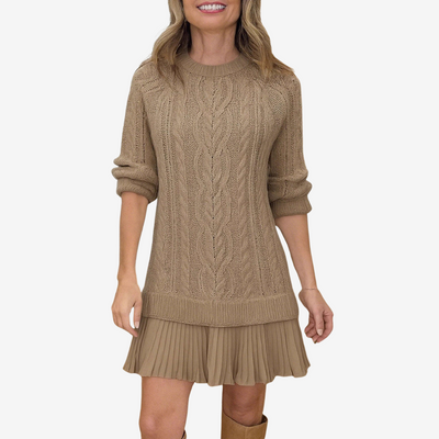 Gaelle - Knitted Sweater Dress