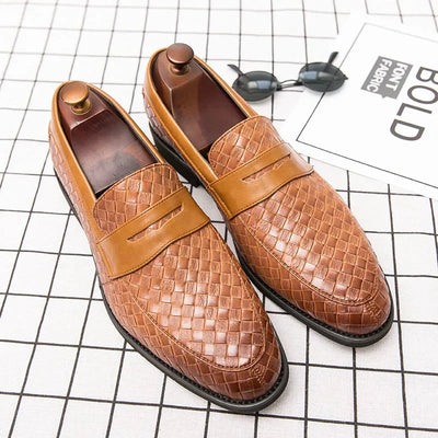 Mariano - Milano Woven Leather Loafer