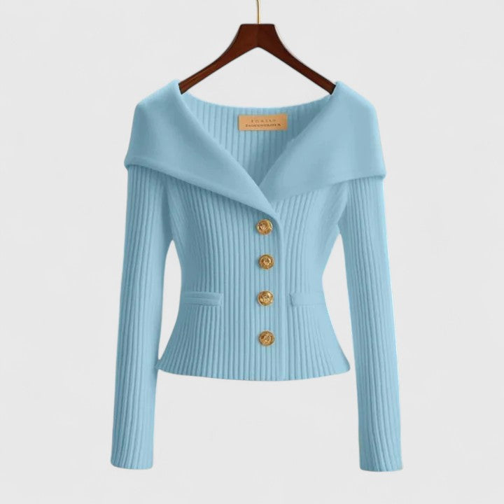 Lake - ELEGANT CARDIGAN WITH SOPHISTICATED STYLE
