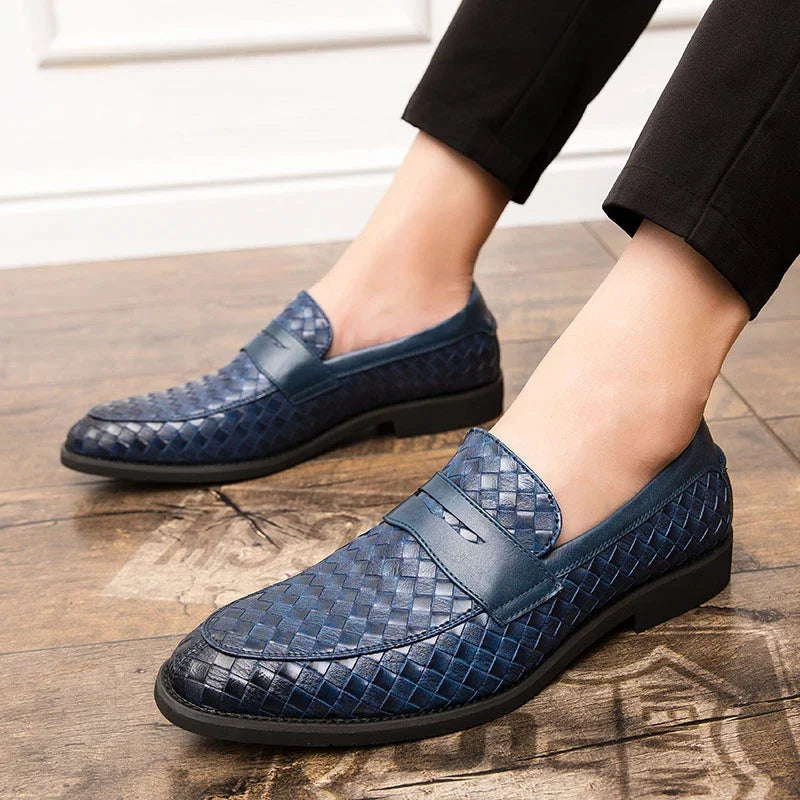 Mariano - Milano Woven Leather Loafer