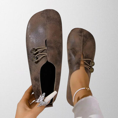 Pam - Orthopedic Loafers in Soft Suede for Women