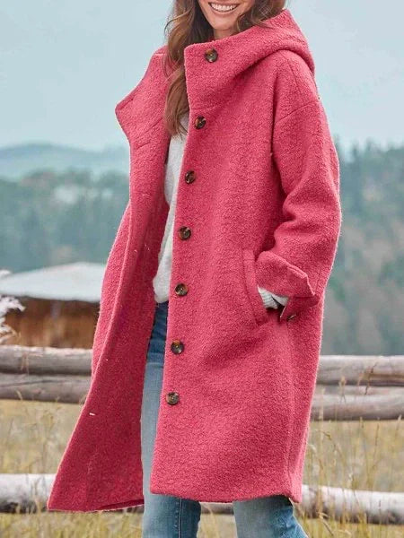 Jacinthe™ - ELEGANT LONG SLEEVE COAT WITH BUTTONS
