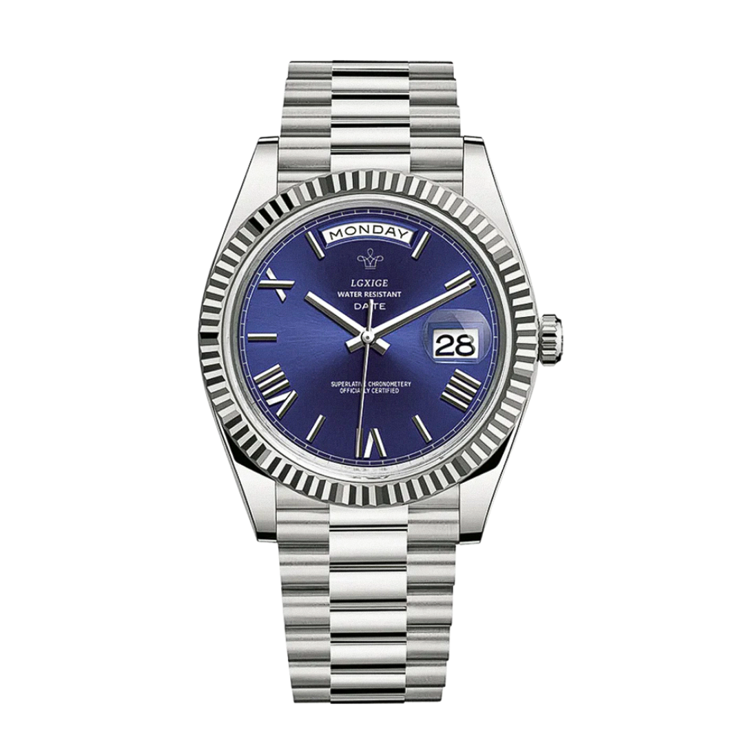 Frederick | Sharp Lines and Classic Day-Date Styling Watch