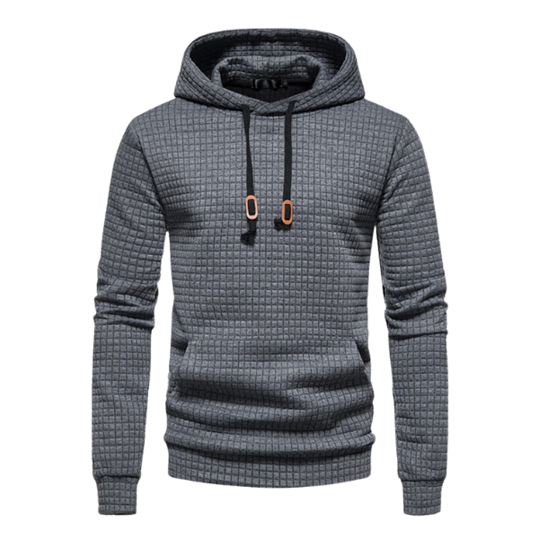 Ingolf  ™ - Textured Hooded Sweatshirt For Men