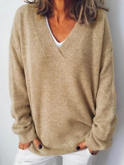 Monika - V-Neck Pullover