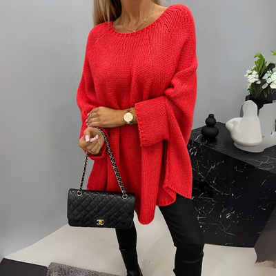 Isabelle - Elegant Women’s Sweater with Round Neck