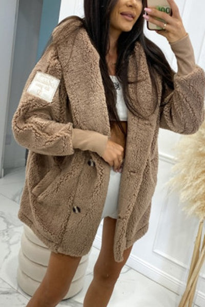 LEYA - Plush Hooded Jacket