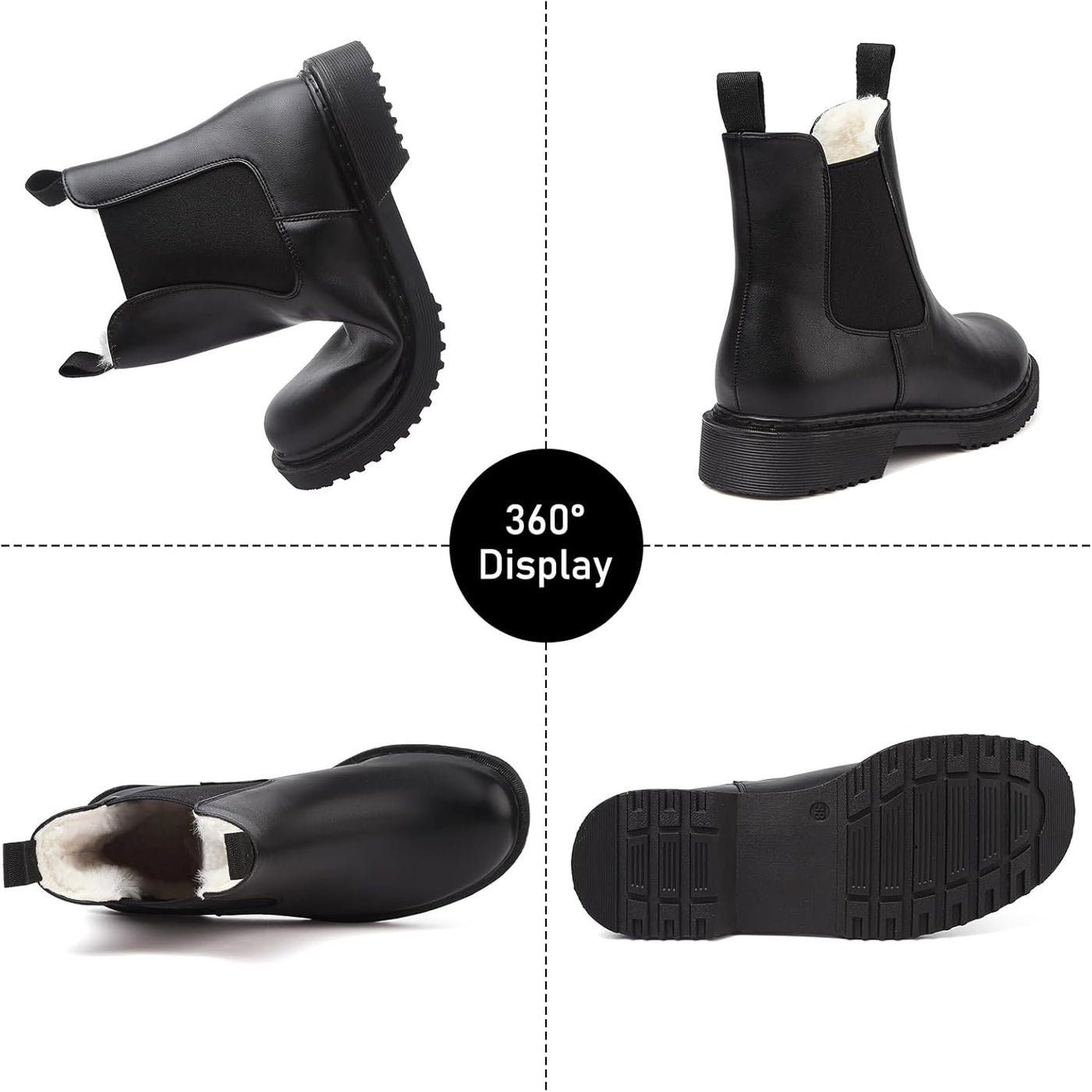 Chelsea - Warm Fur Lined Chelsea Boots