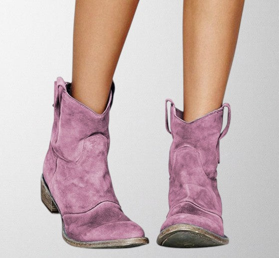 Brooke – Suede ankle boots