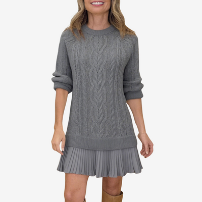 Gaelle - Knitted Sweater Dress