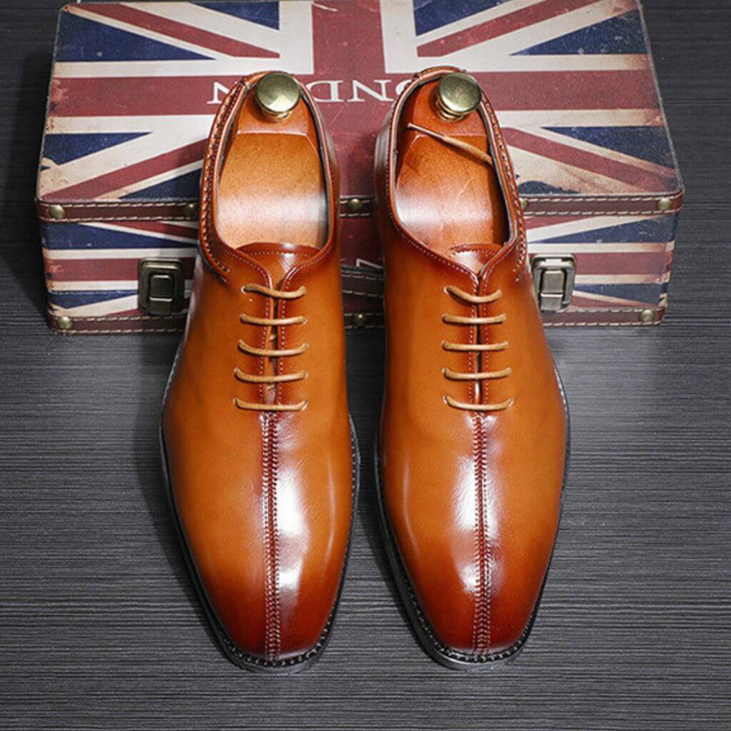 Manny - Oxford Style Monk Strap Shoes