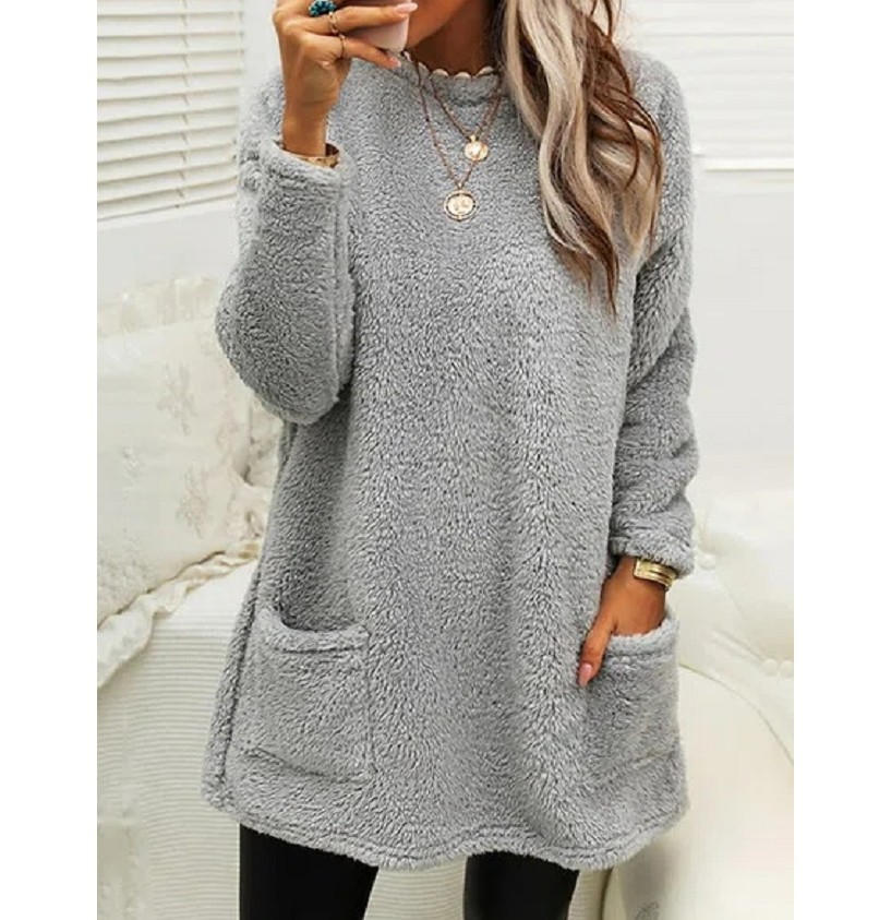 Lucy - Comfortable Pullover Long Sweater
