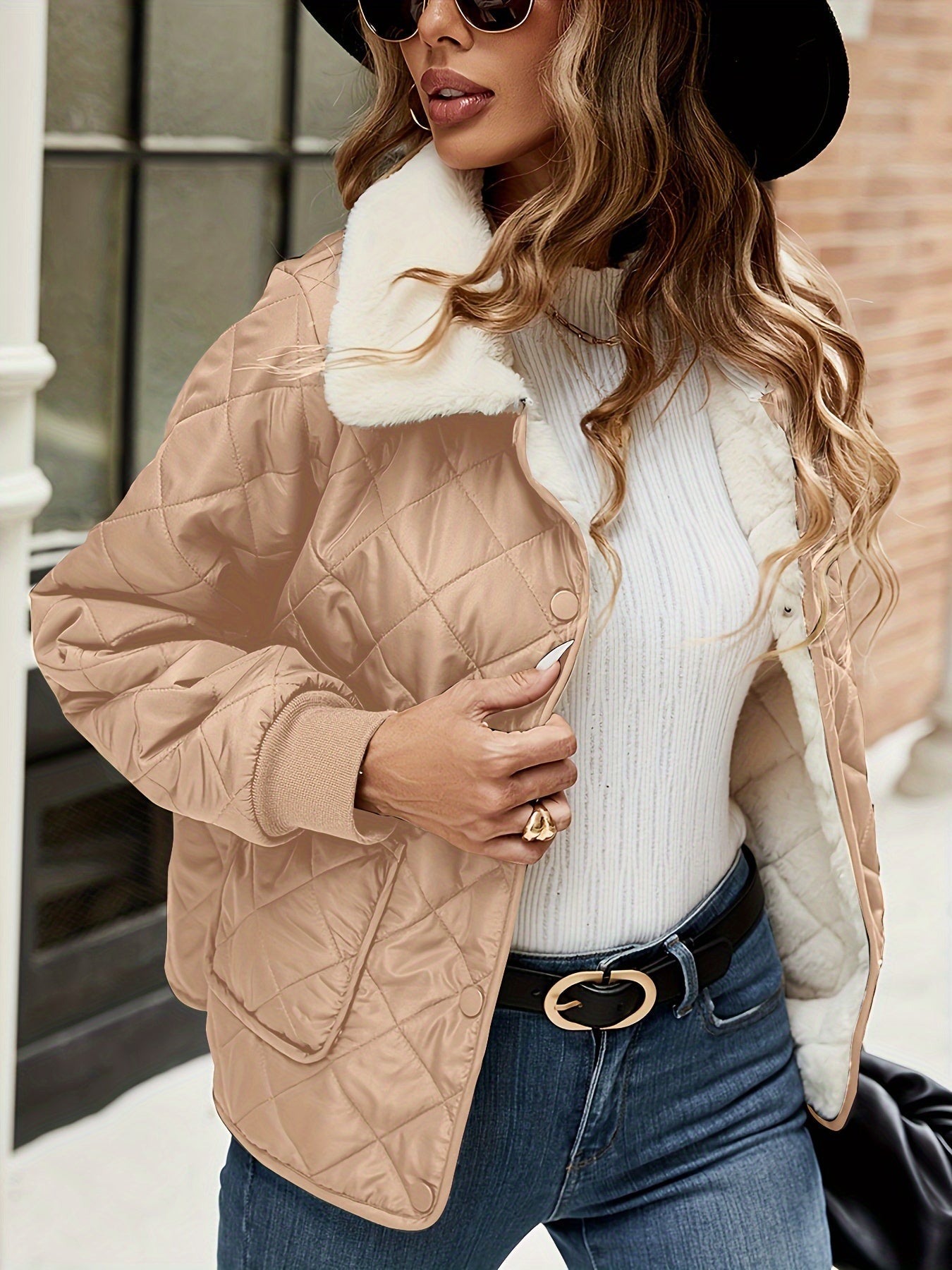 Cindy - Short Plush Jacket