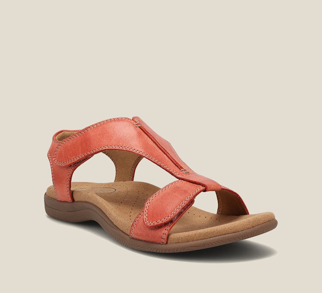 Giulia - Casual leather orthopedic sandals