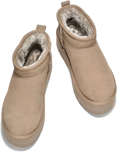Huggy - Anti-Slip Memory Foam Insole Ankle Boots