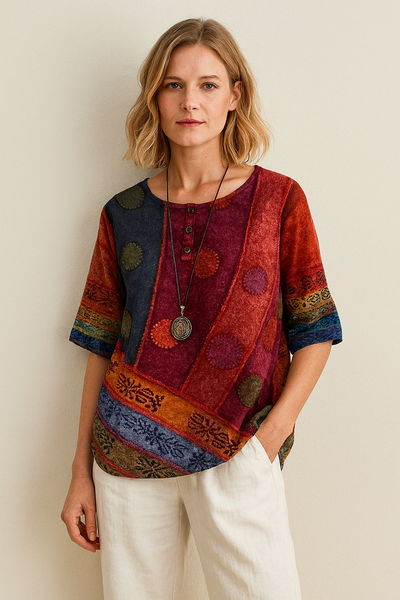 Calla™ - SOFT TOP WITH ARTISTIC PRINT