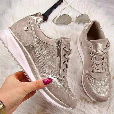 Gabor - Zip-Up Orthopedic Sneakers