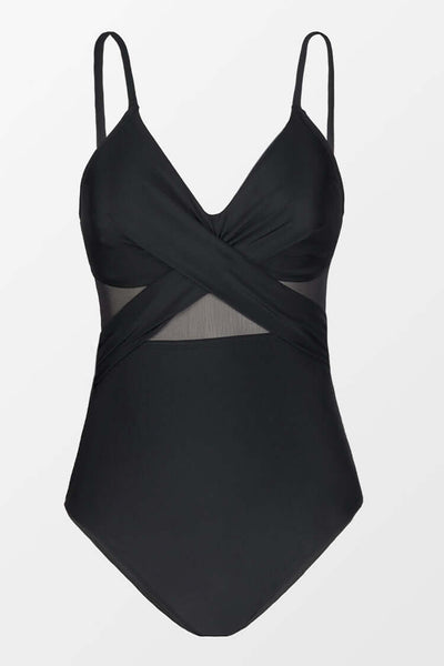 Jeanne™ - ELEGANT SWIMSUIT WITH SHAPING TRANSPARENCIES