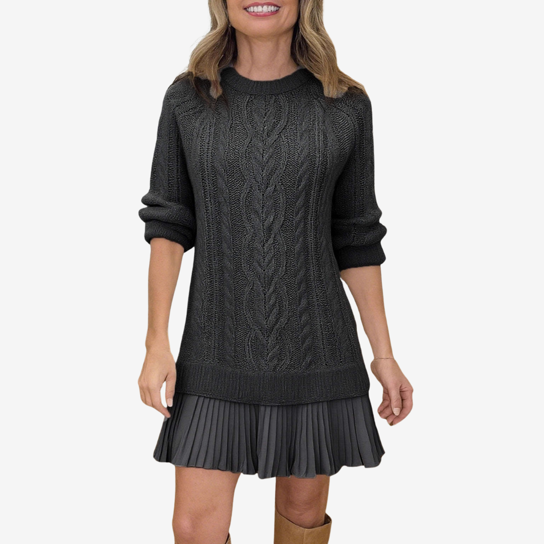 Gaelle - Knitted Sweater Dress