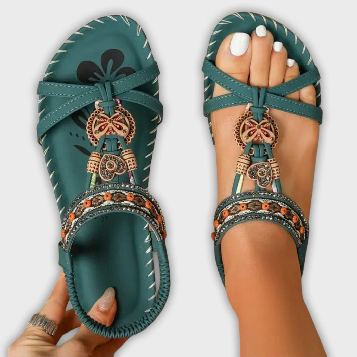 Claudia - Orthopedic Sandals Inspired by Ibiza