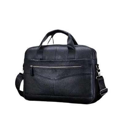 Anthony - Modern Leather Briefcase - Crossbody Bag